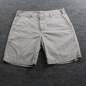 Save Khaki United Shorts Mens 33 Twill Bermuda Classic Flat Front Casual USA